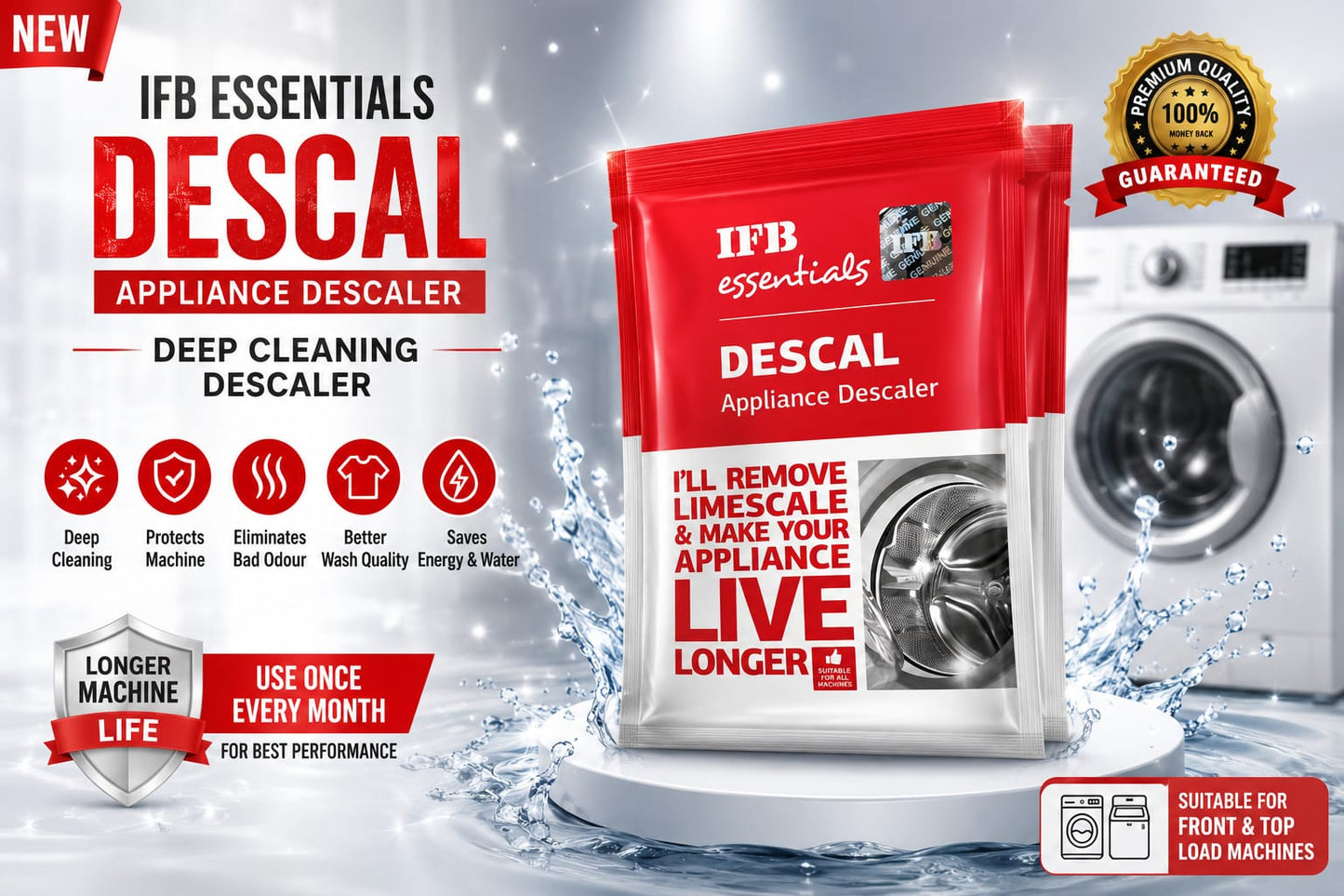 IFB Essentials Descal Appliance Descaler