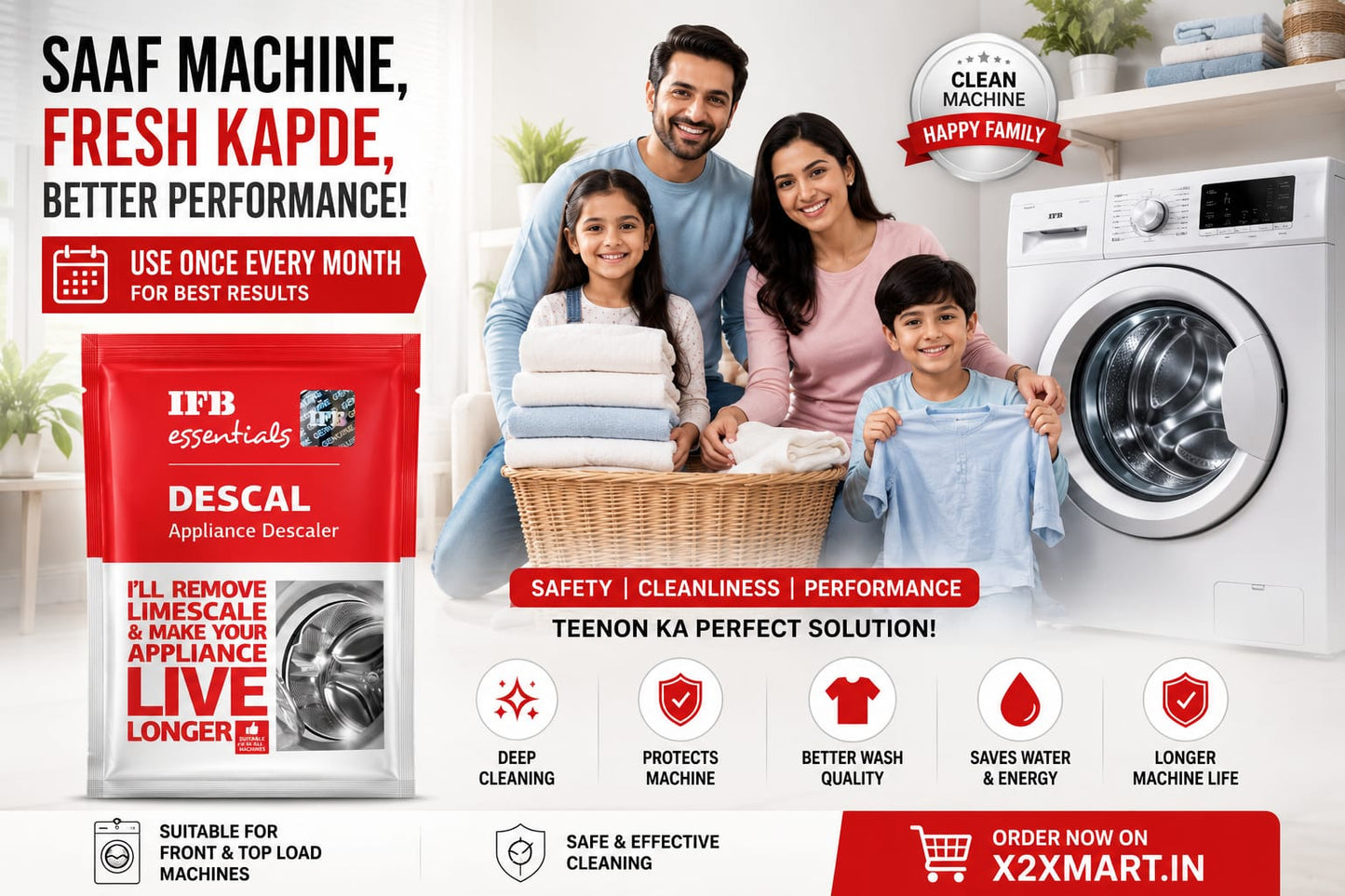 IFB Essentials Descal Appliance Descaler